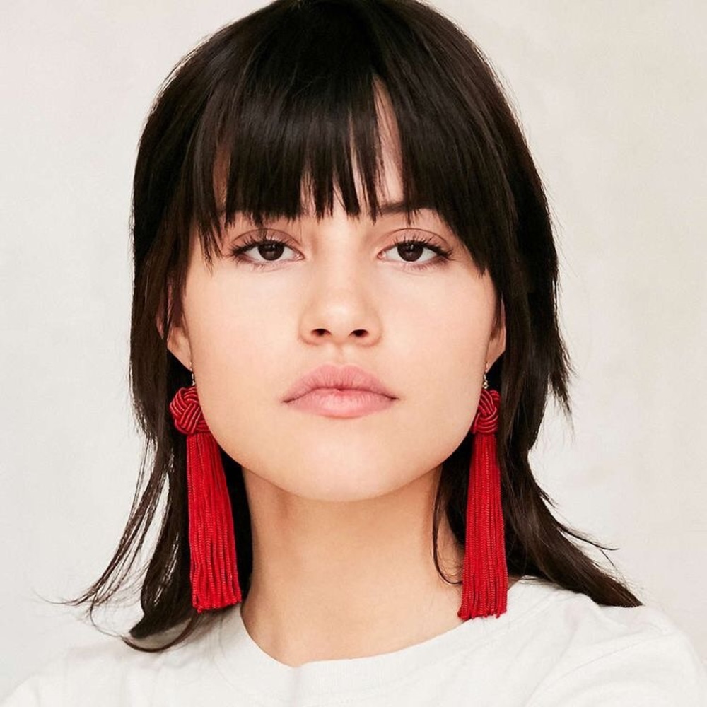 Tassel Long Earrings - Picture 2 of 8